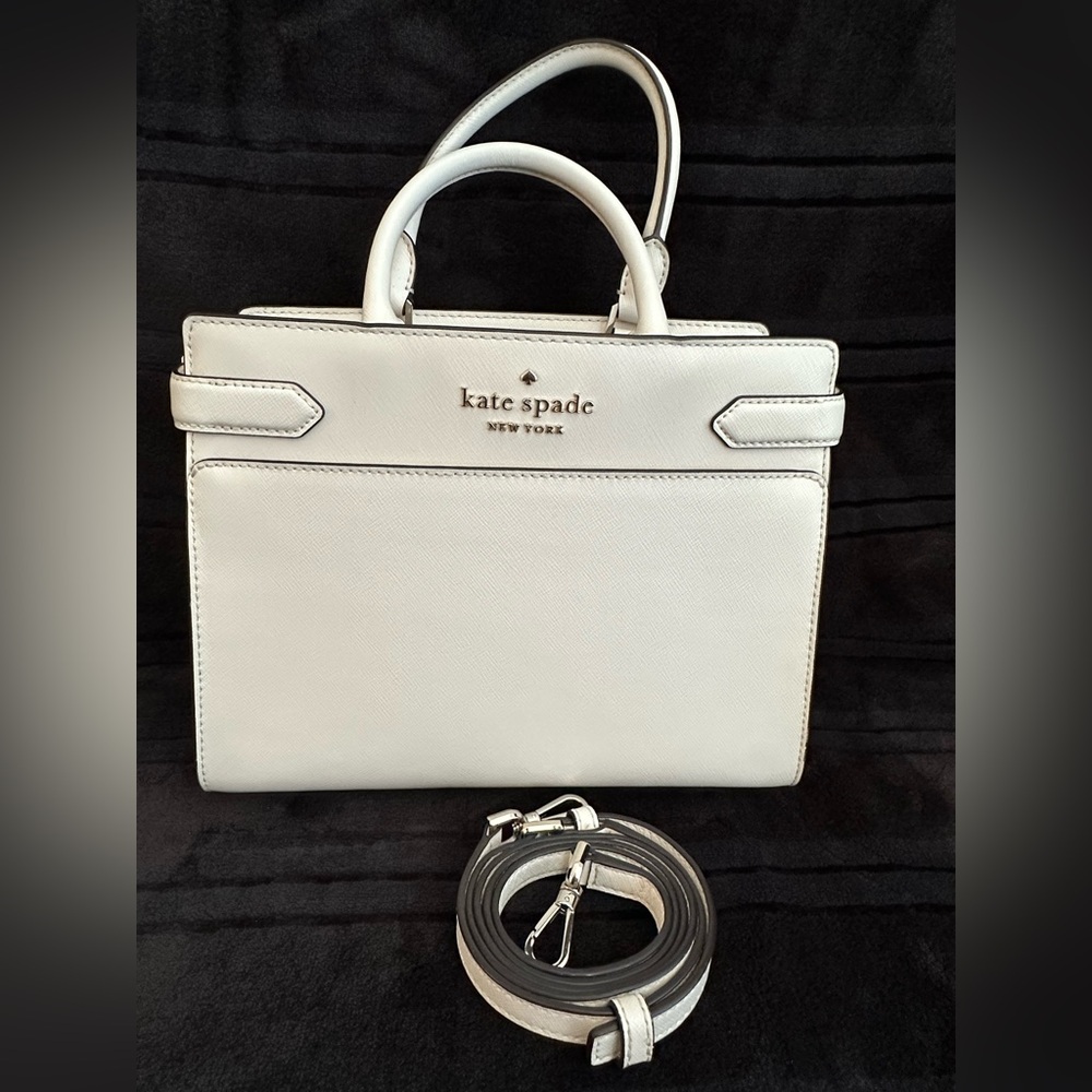 Kate Spade Cream Satchel Bag